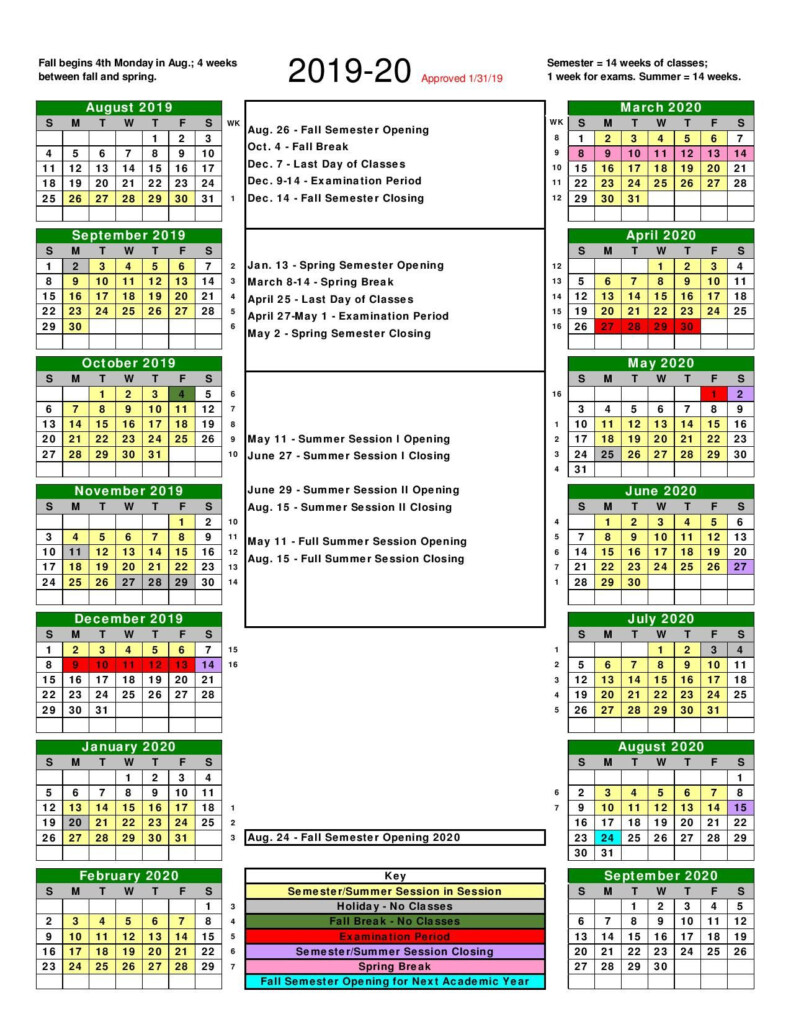 2024 2025 Academic Calendar Calendar Craze