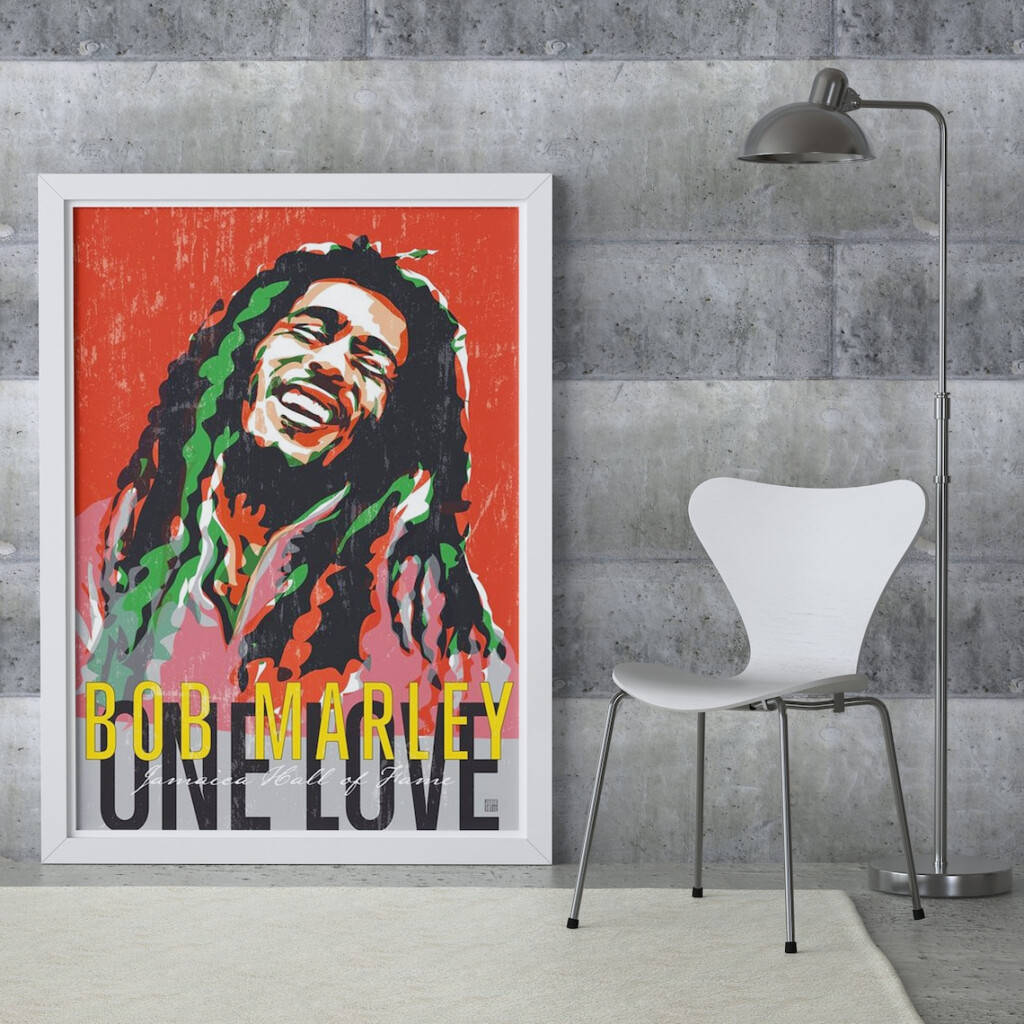 Bob Marley Wall Art Bob Marley Poster Wall D cor Home D cor Etsy
