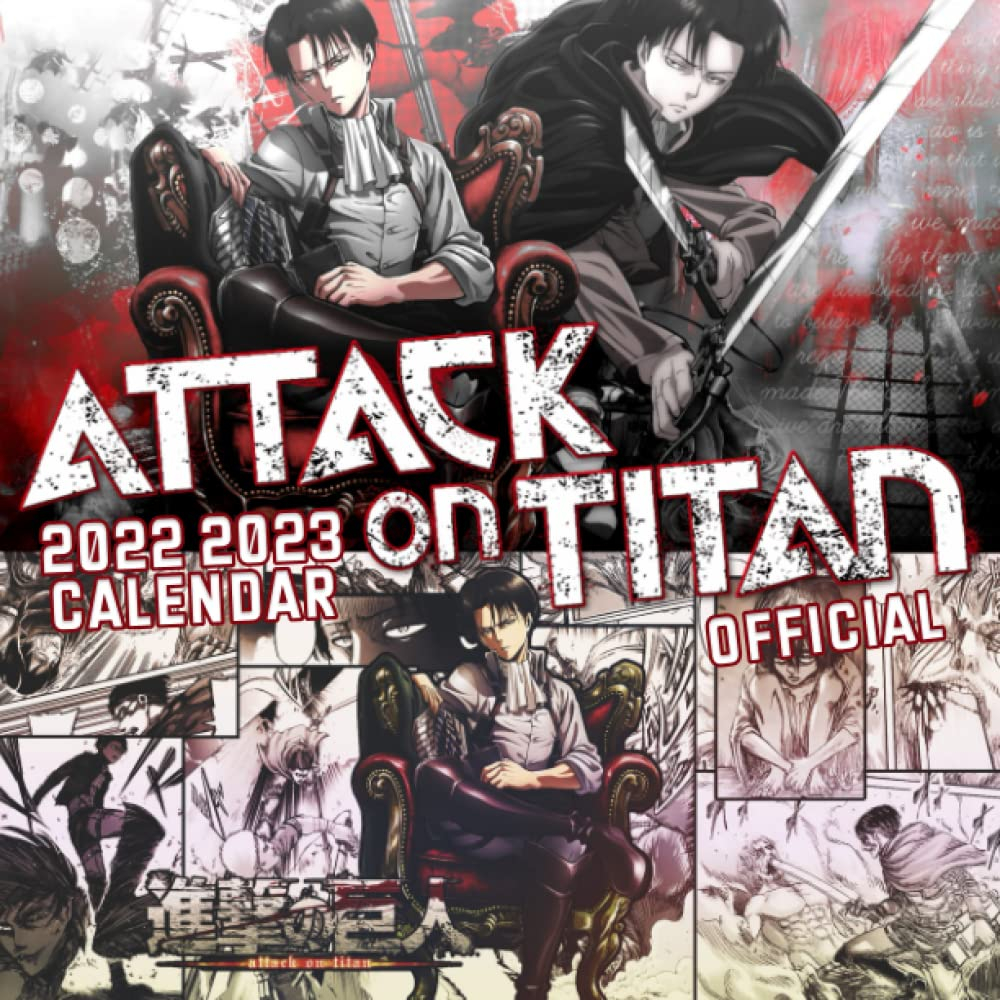 Buy Attack On Titan 2022 Calendar Anime Manga OFFICIAL Calendar 2022 