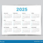 Calendar 2025 Template Desk Calendar 2025 Year Wall Calendar 2025