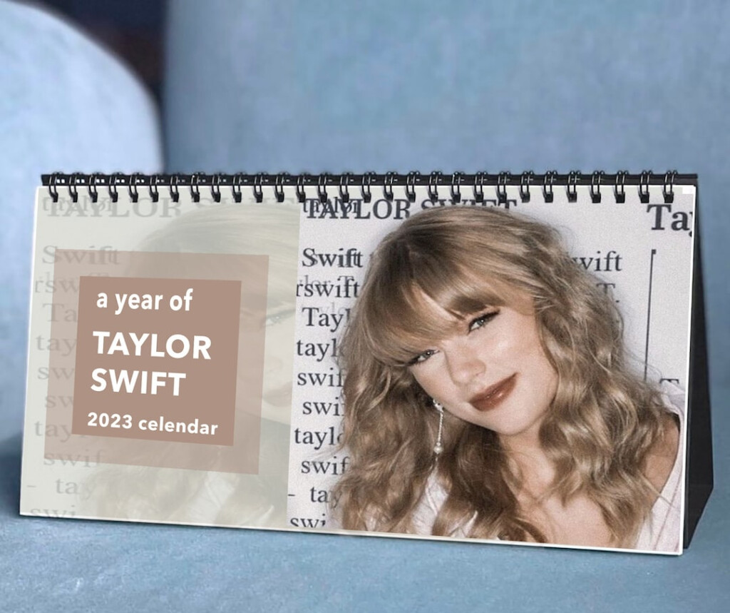 Calendario Taylor Swift 2023 Calendario De Escritorio 2023 Etsy Espa a