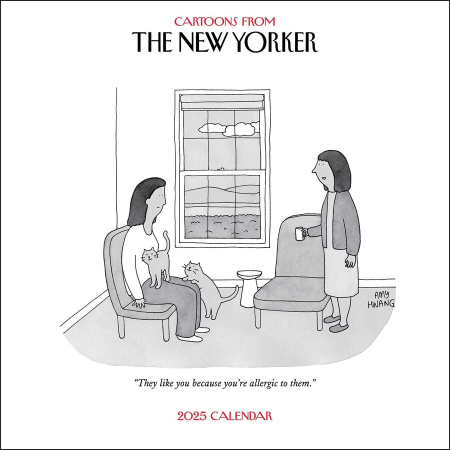 Cartoons From The New Yorker 2025 Wall Calendar Book Summary Video 