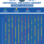 Crowd Calendar For Universal Orlando Customize And Print