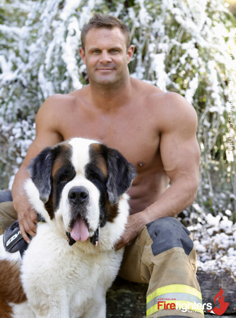 Firefighter Cale Hugo Firefighter Calendar Dog Calendar Firefighter