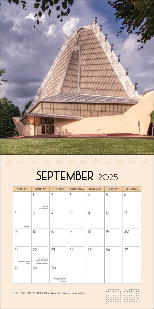 Frank Lloyd Wright Architecture 2025 Wall Calendar Book Summary 