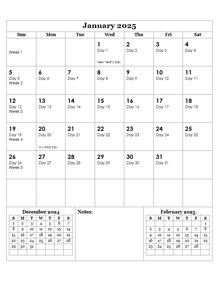 Free Printable 2025 Julian Calendar Templates CalendarLabs