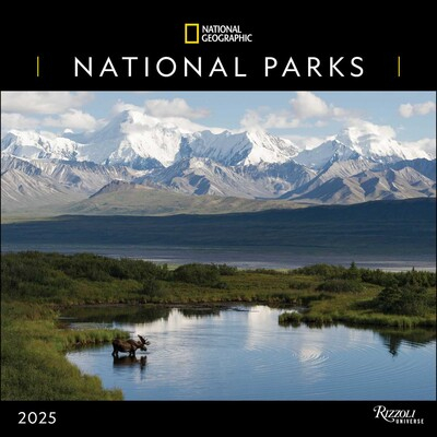 National Geographic National Parks 2025 Wall Calendar Book Summary 