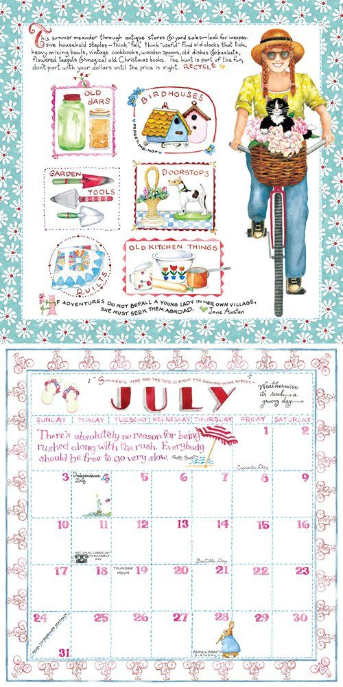 Susan Branch Calendar Customize And Print