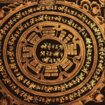 Tibetan Astrology Calendar Thangka Losar New Year Tibetan Etsy