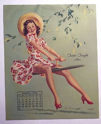 Vintage Photography Pin Up Calendars