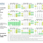 1St 3Rd 5Th Weekend Texas Standard Visitation Calendar 2024 March
