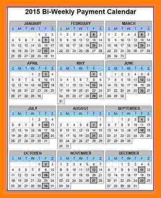 2022 Bi Weekly Payroll Calendar GG2022