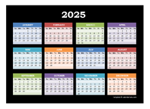 2025 PowerPoint Calendar Templates CalendarLabs