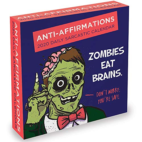 9781643322803 Anti Affirmations 2020 Daily Sarcastic Calendar TF 