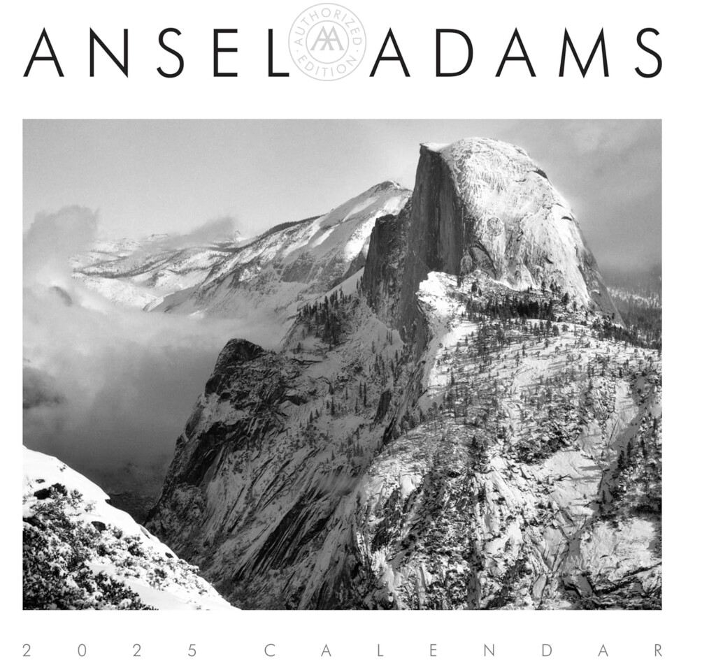 Ansel Adams 2025 Wall Calendar Authorized Edition 13 Month Nature 