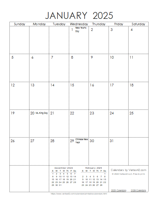 Calendar 2025 Calendar Printable Pdf Prime Modern Magnificent Overview