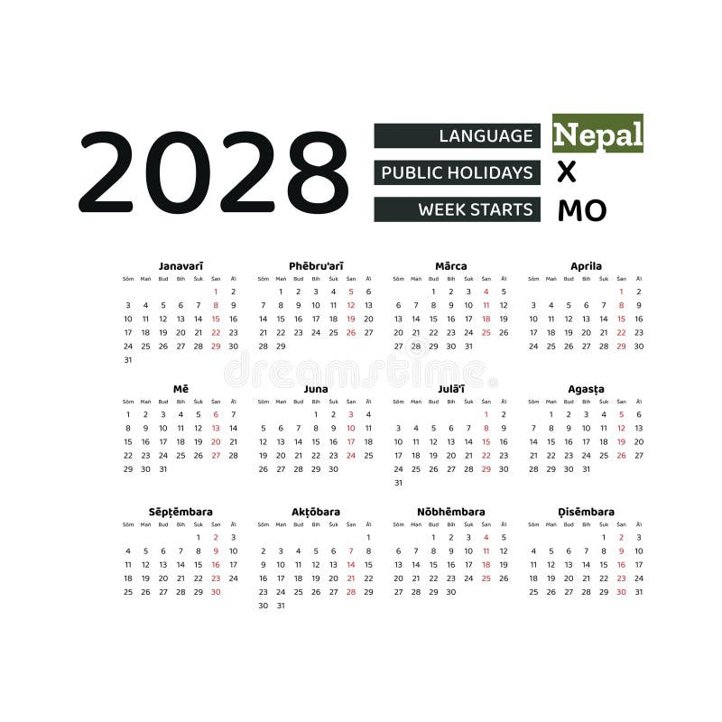 English Nepali Calendar 2025 Ettie Maritsa