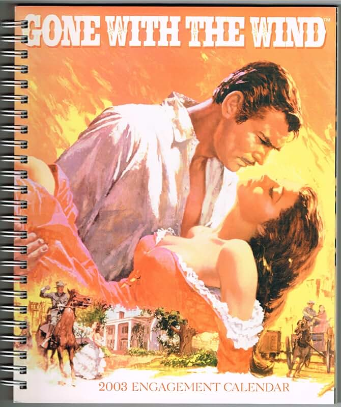 Gone With The Wind 2025 Calendar Vevay Cristin