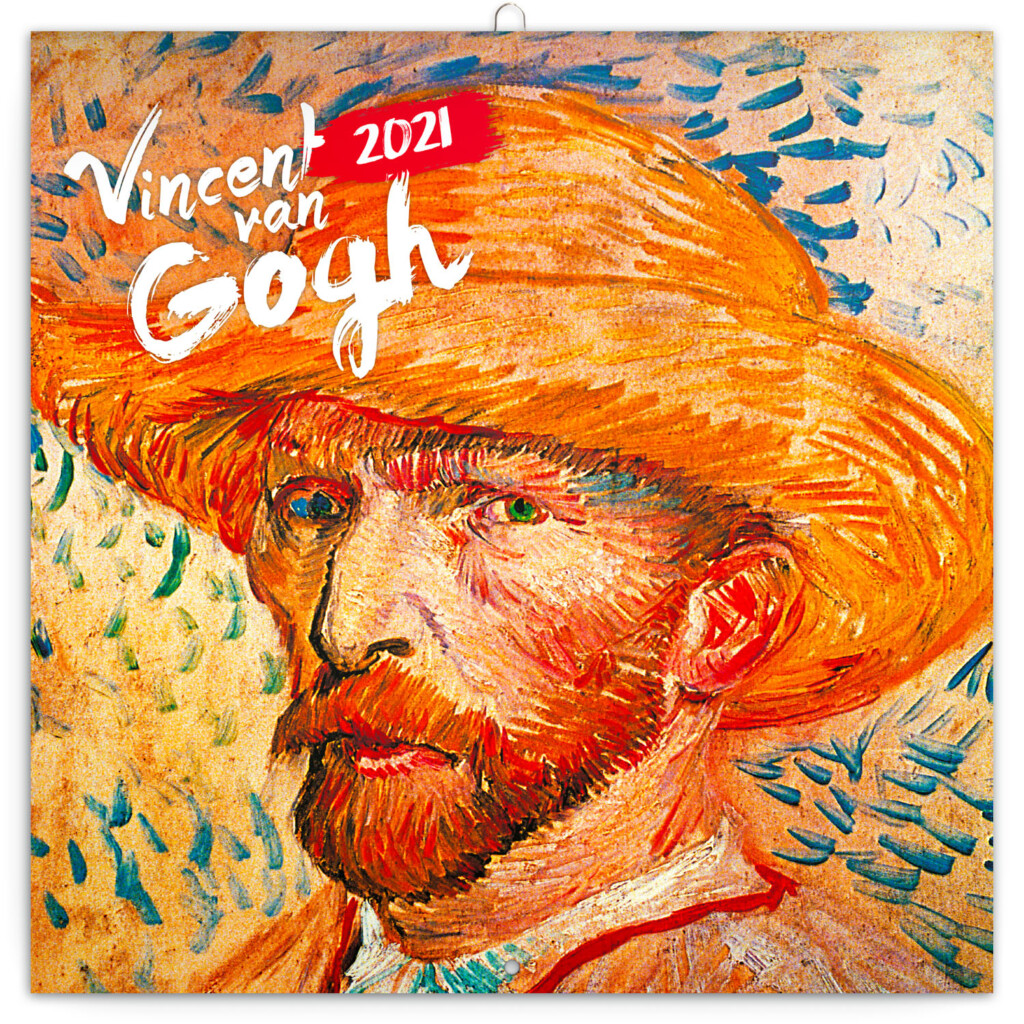 Grid Calendar Vincent Van Gogh 2021 30 30 Cm PRESCO CZ