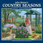 John Sloane s Country Seasons 2023 Deluxe Wall Calendar By John Sloane