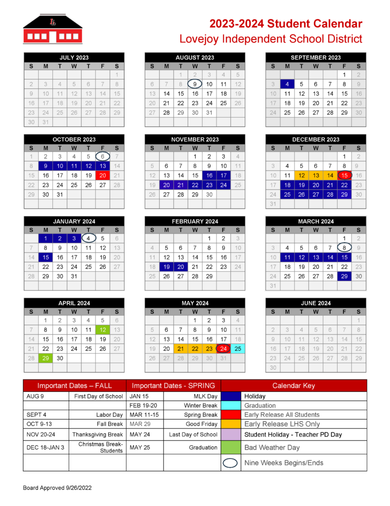 Leander Isd 2022 23 Calendar