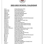 Loudoun County Public Schools Calendar Holidays 2022 2023