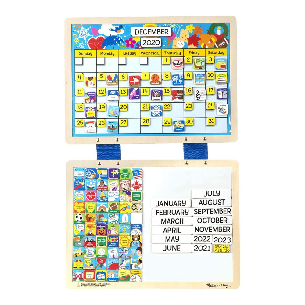 Melissa Doug Monthly Magnetic Calendar Melissa And Doug Toys