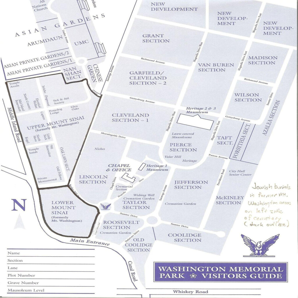 Mount Sinai Parks And Memorial Calendar For 2021 Calendar Template 