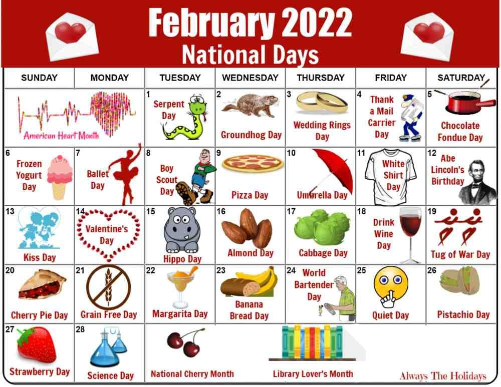 National Days In February List Of National Days February Holidays 