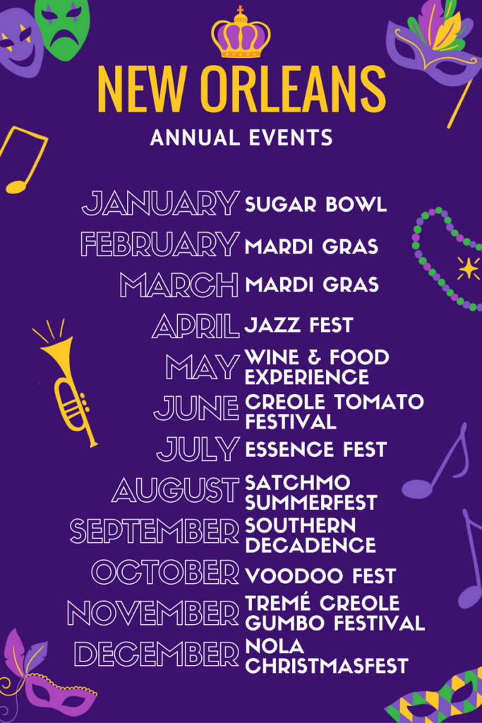 New Orleans Annual Events neworleans festival New Orleans 