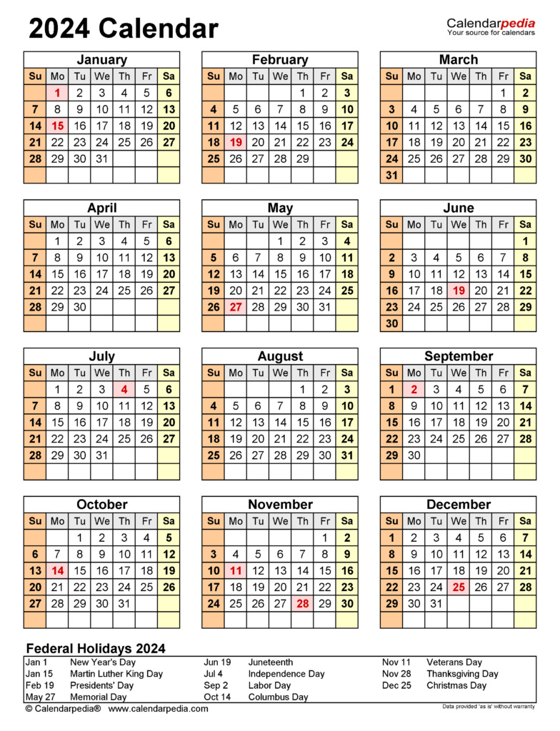 Printable Calendar You Can Edit 2024 Latest Top Most Popular Incredible 