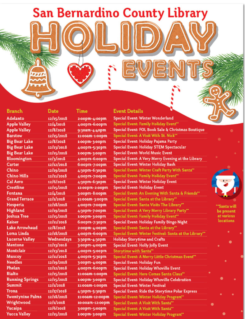 San Bernardino County Holiday Calendar 2024 Becki Madelin