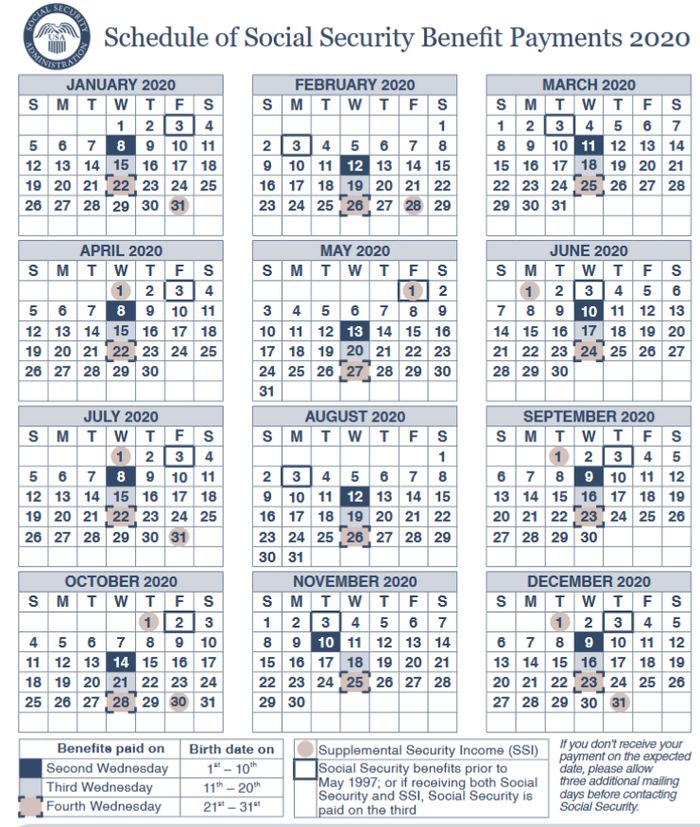 Social Security 2024 Calendar 2024 Calendar Printable