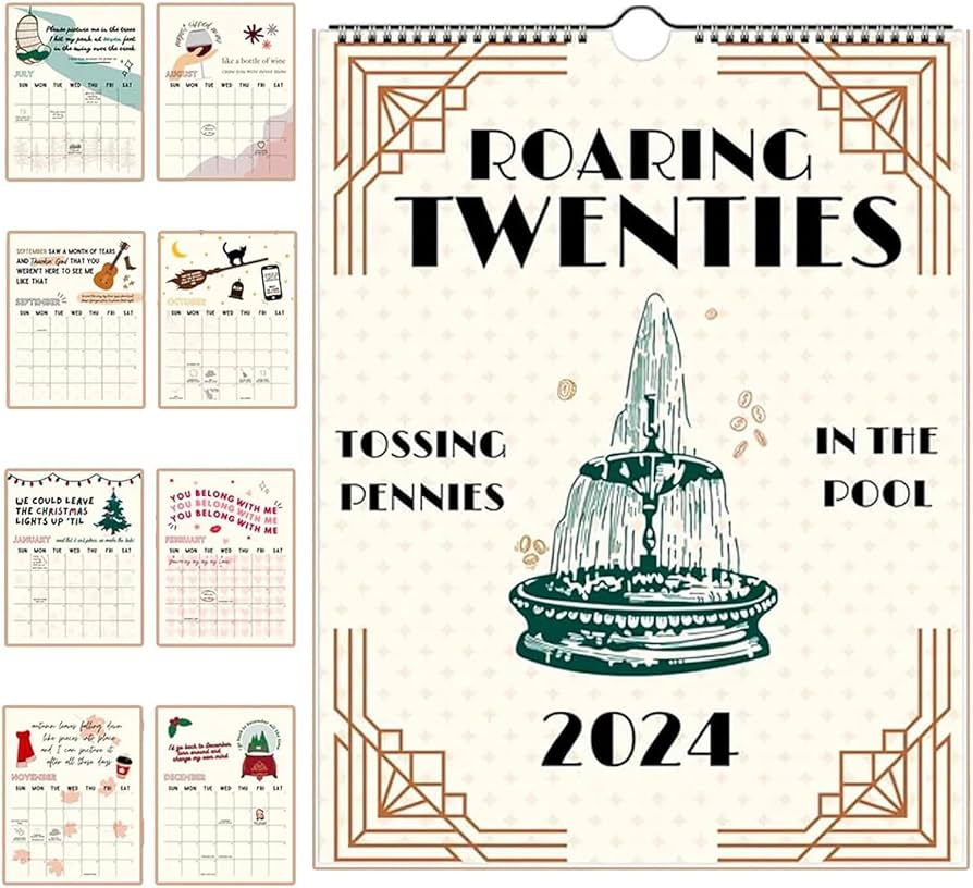 Taylor Swift Calendar 2025 Roaring Twenties Lily Ellissa