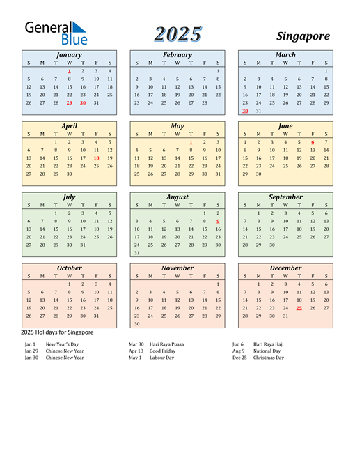 Ung Summer 2025 Calendar