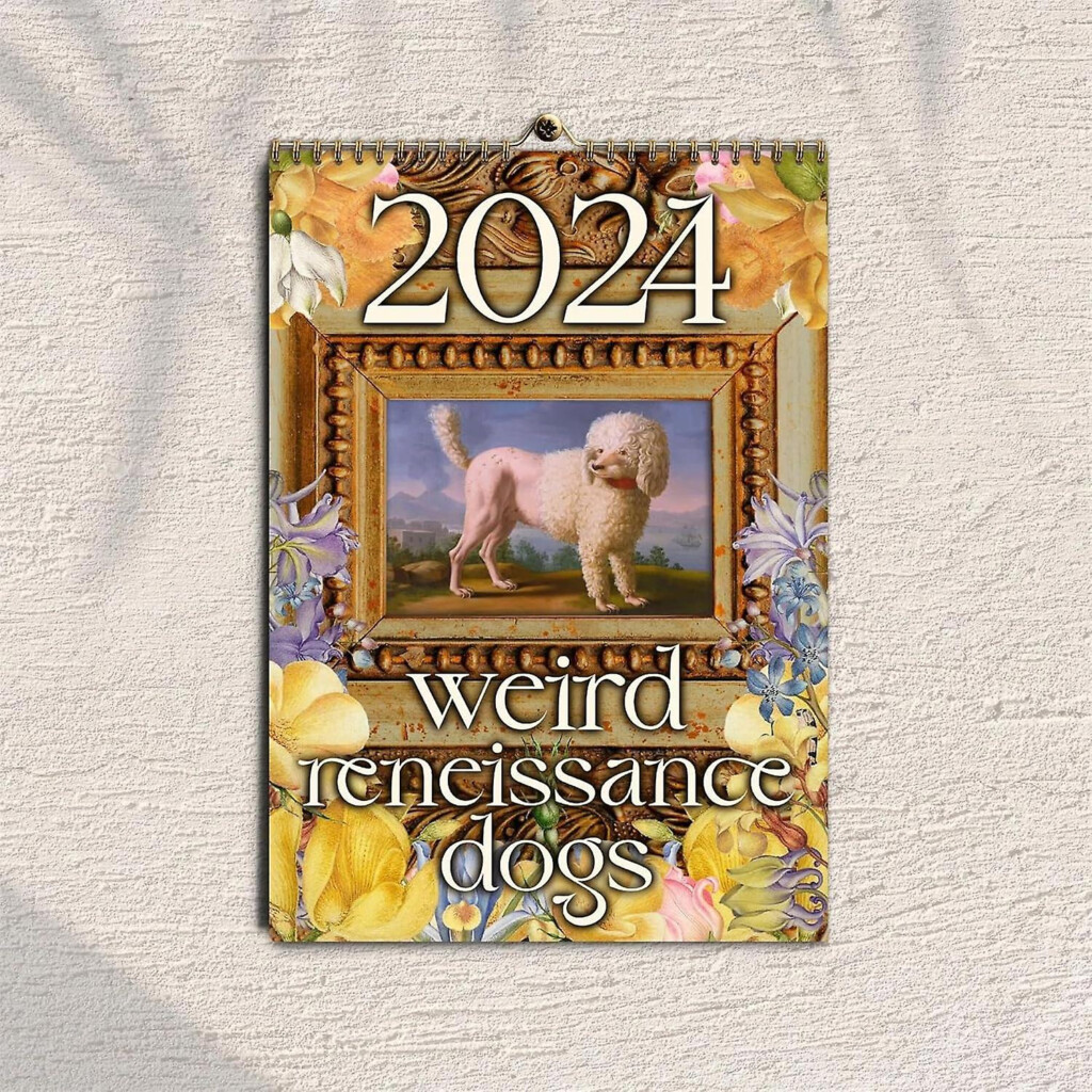 Weird Medieval Cats Calendar 2024 Cat Wall Caledar Funny Cats Wall 