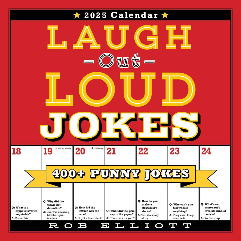 2025 Dad Jokes Calendar Noell Allianora