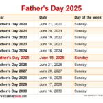 Father 39 S Day 2025 Calendar Calendar Date Berget Cynthea