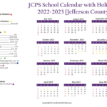 JCPS School Calendar With Holidays 2022 2023 Jefferson County