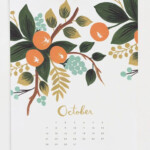 Rifle Paper Wall Calendar