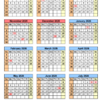 School Calendars 2025 2026 Free Printable Word Templates